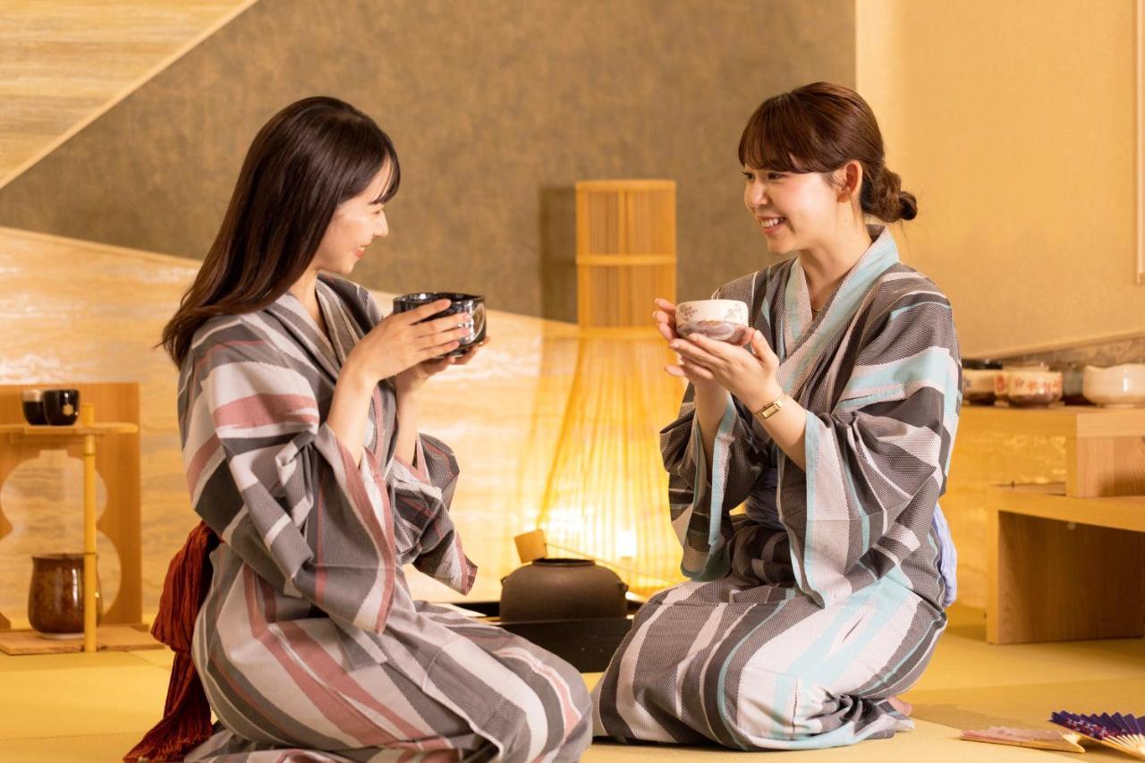Yamanakaonsen Ohanami Kyubei Kaga  Eksteriør billede