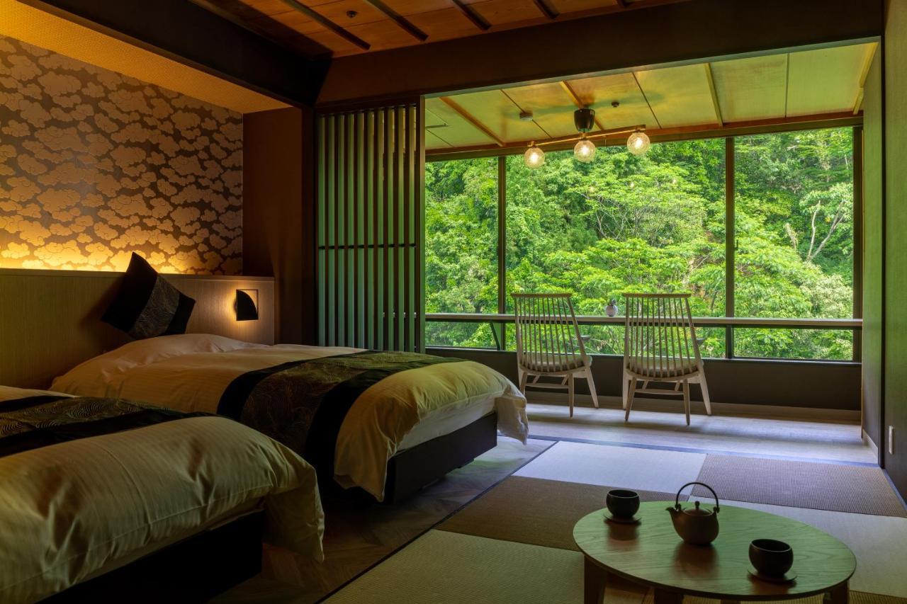 Yamanakaonsen Ohanami Kyubei Kaga  Eksteriør billede