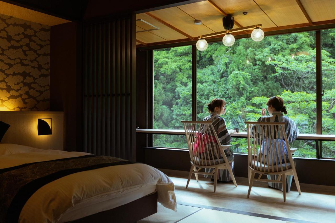 Yamanakaonsen Ohanami Kyubei Kaga  Eksteriør billede