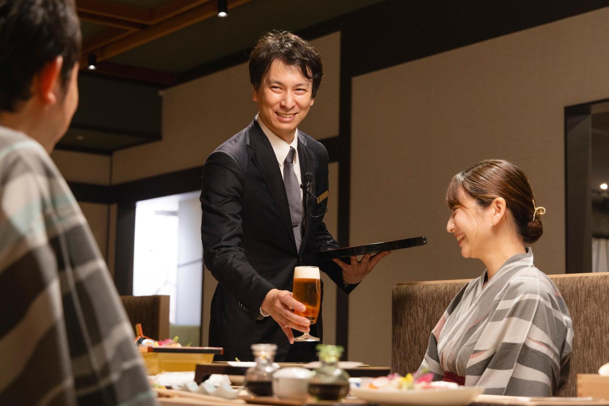 Yamanakaonsen Ohanami Kyubei Kaga  Eksteriør billede